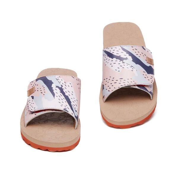 UIN Women's Flip Flops Beach Summer Slippers Non Slip (PINK BEACH BLANES III) - Picture 3 of 7